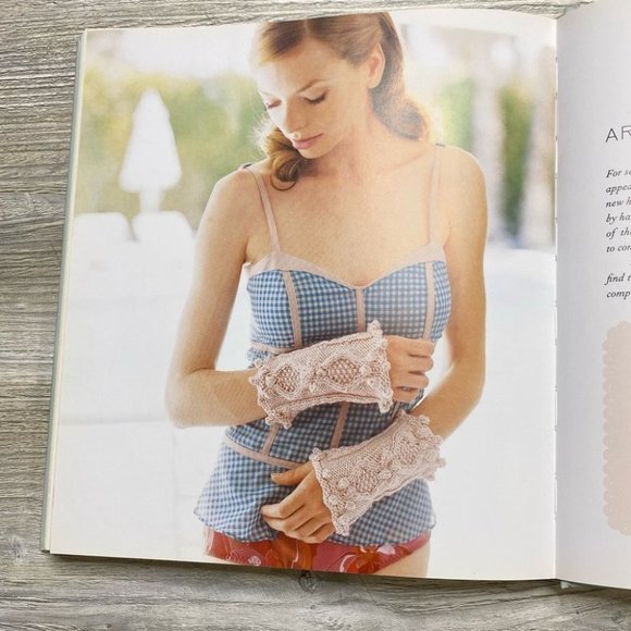 Knitting Lingerie Style Hardcover Book - Picture 2 of 11